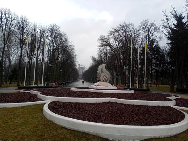 Весна завітала до центрального парку Харкова (фото, відео)
