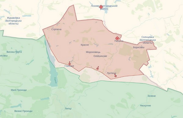 Росіяни окупували ще один населений пункт в Харківському районі (карта)