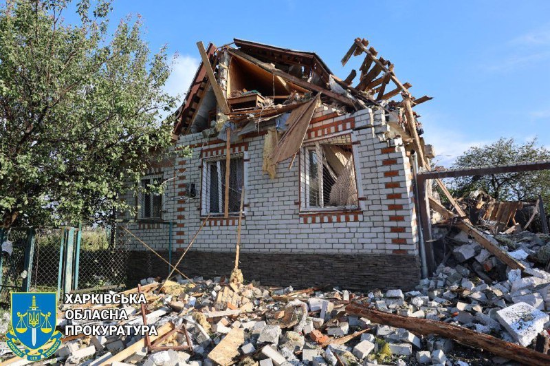 Авіаудар по передмістю Харкова. Оголошена кількість поранених та масштаб руйнувань (фото)